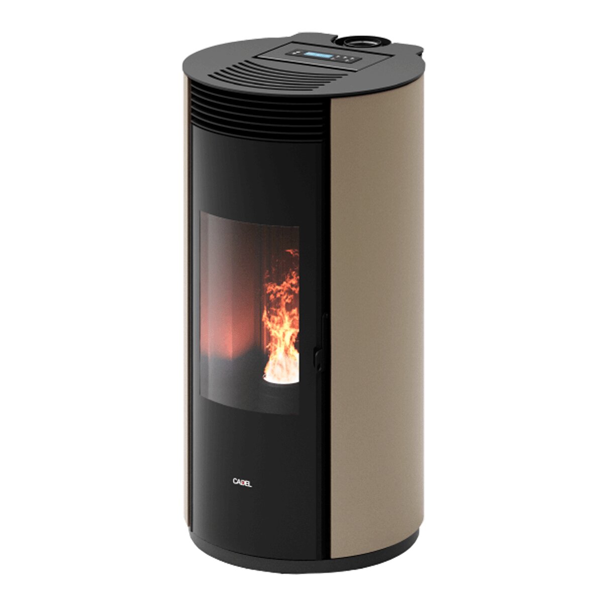 Cadel Spin Plus 9 Poêle à pellets air canalisé 8,5 kW WiFi Bronze clair
