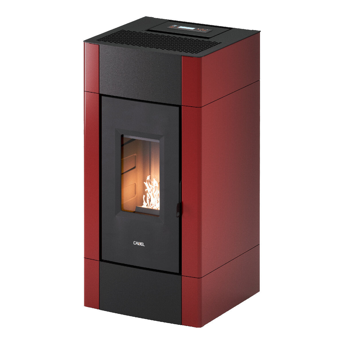 CADEL Cristal 9 Luftpelletofen 8,5 kW - WiFi ROT