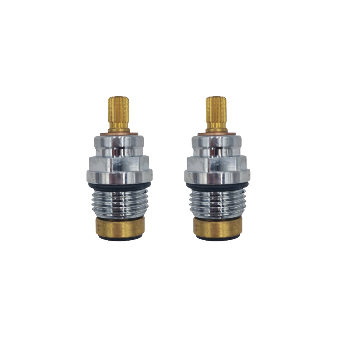 Valves en céramique Zucchetti R9741P – Remplacement d'origine 1/2" (2 pièces)