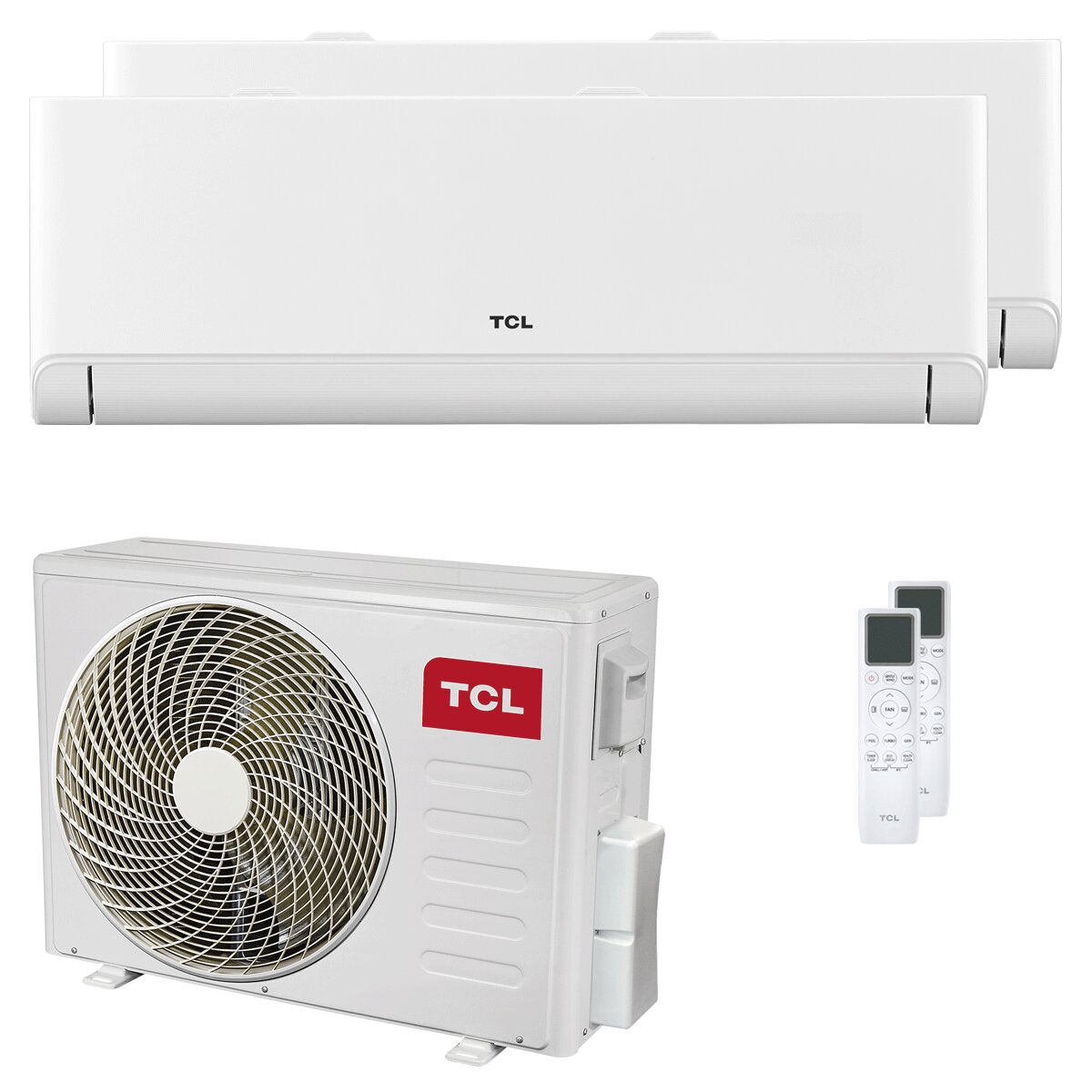 TCL BreezeIN P5 dual split 9000+12000 BTU inverter A++ wifi air conditioner external unit 5.1 kW