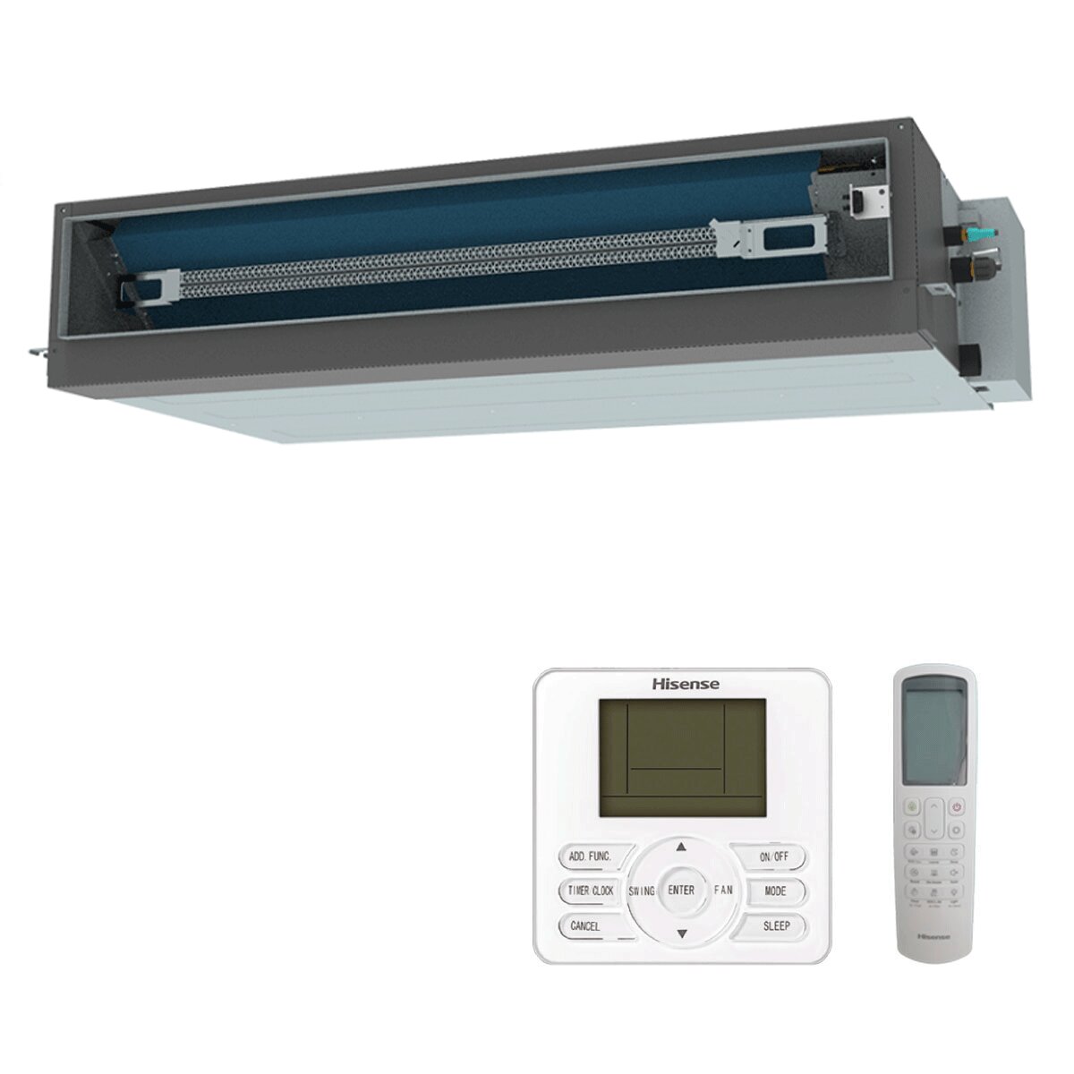 Hisense Kanalklimaanlage ADT 36000 BTU R32 Inverter A++
