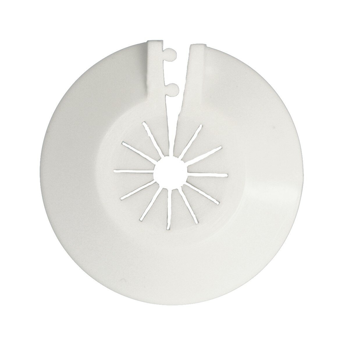 Universal-Lochabdeckrosette für Weißheizkörper STAR Rosettendurchmesser 8-22 mm