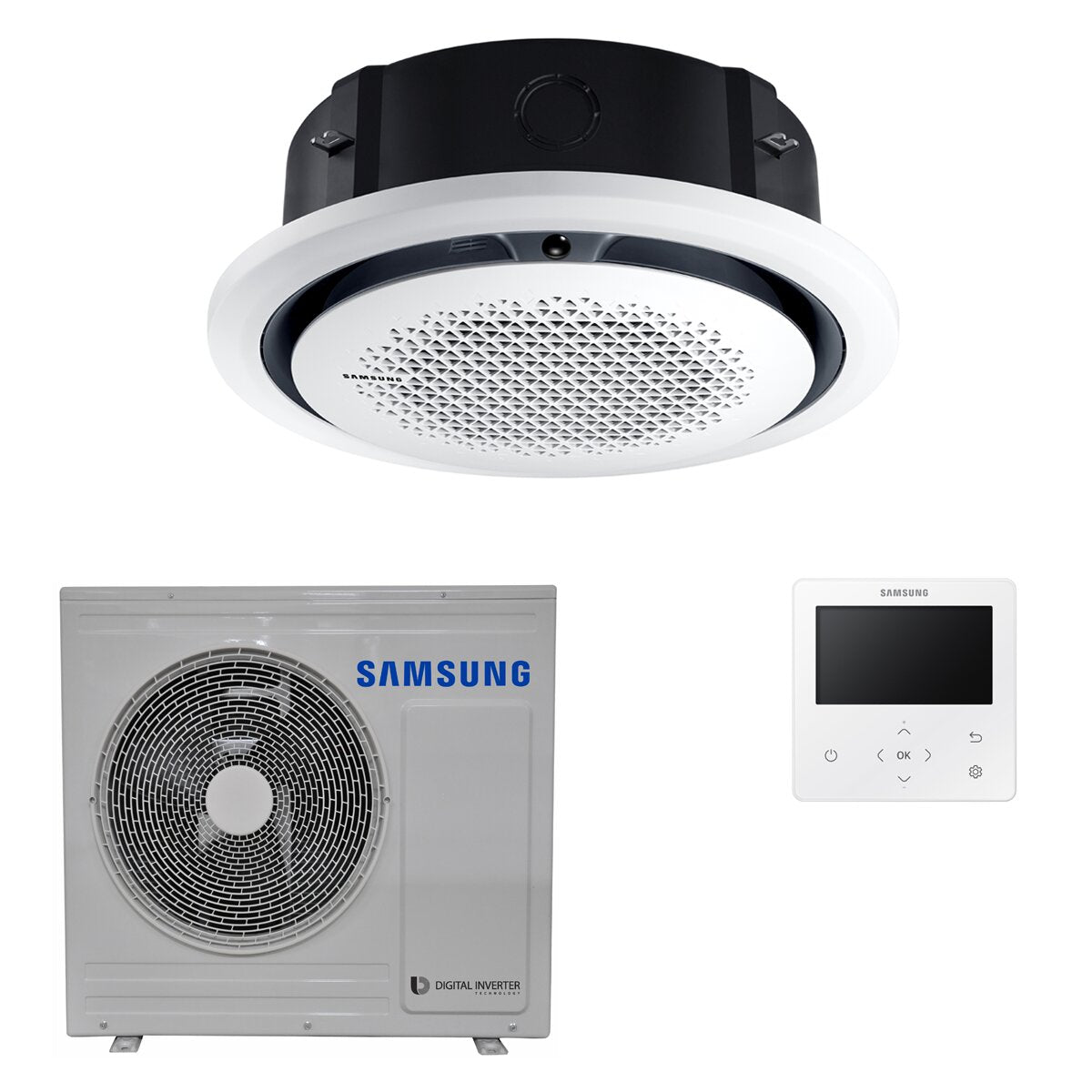 Climatiseur Samsung Cassetta360 24 000 BTU R32 Inverter A++