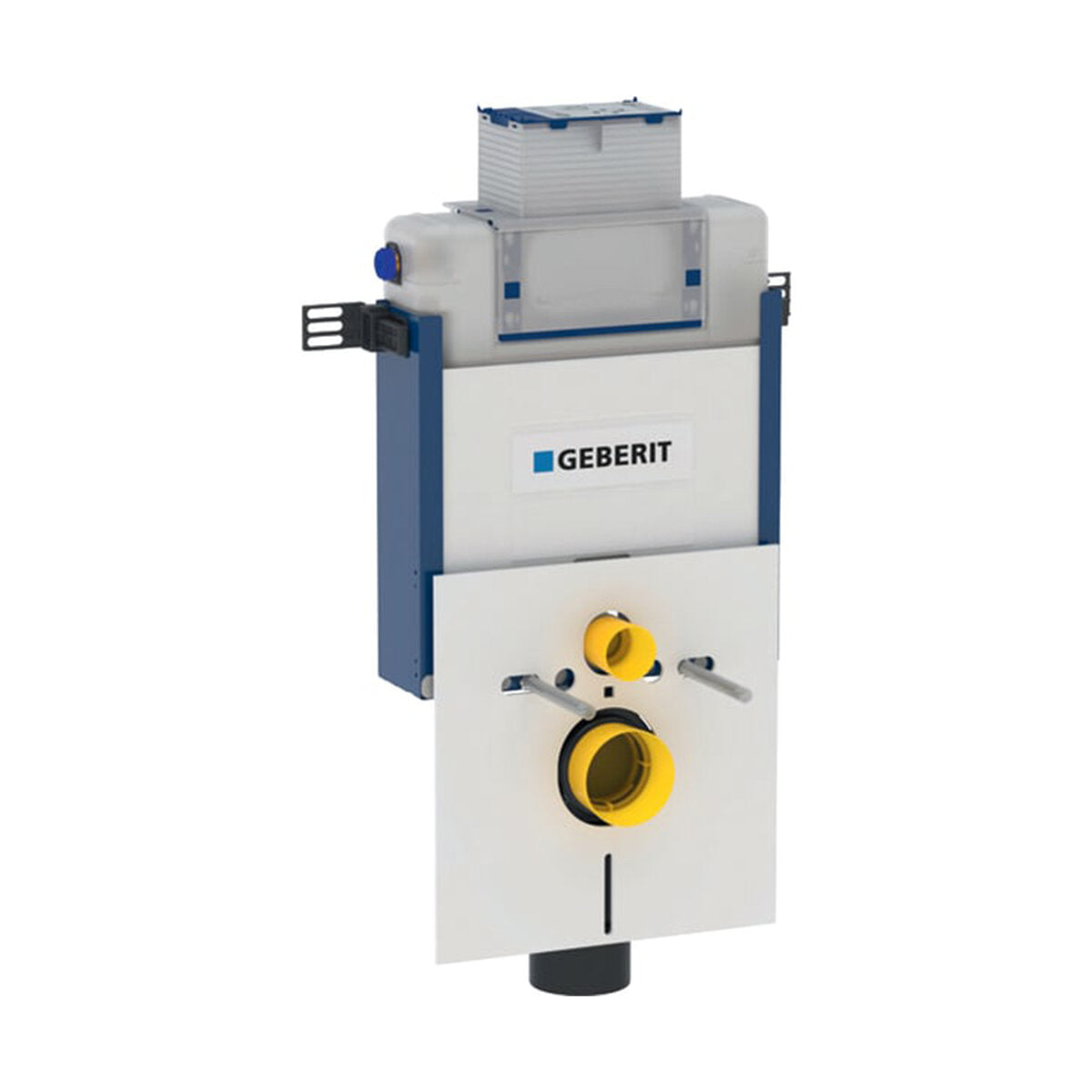 Geberit Omega 12 built-in cistern with Combifix installation module for 82 cm wall hung wc