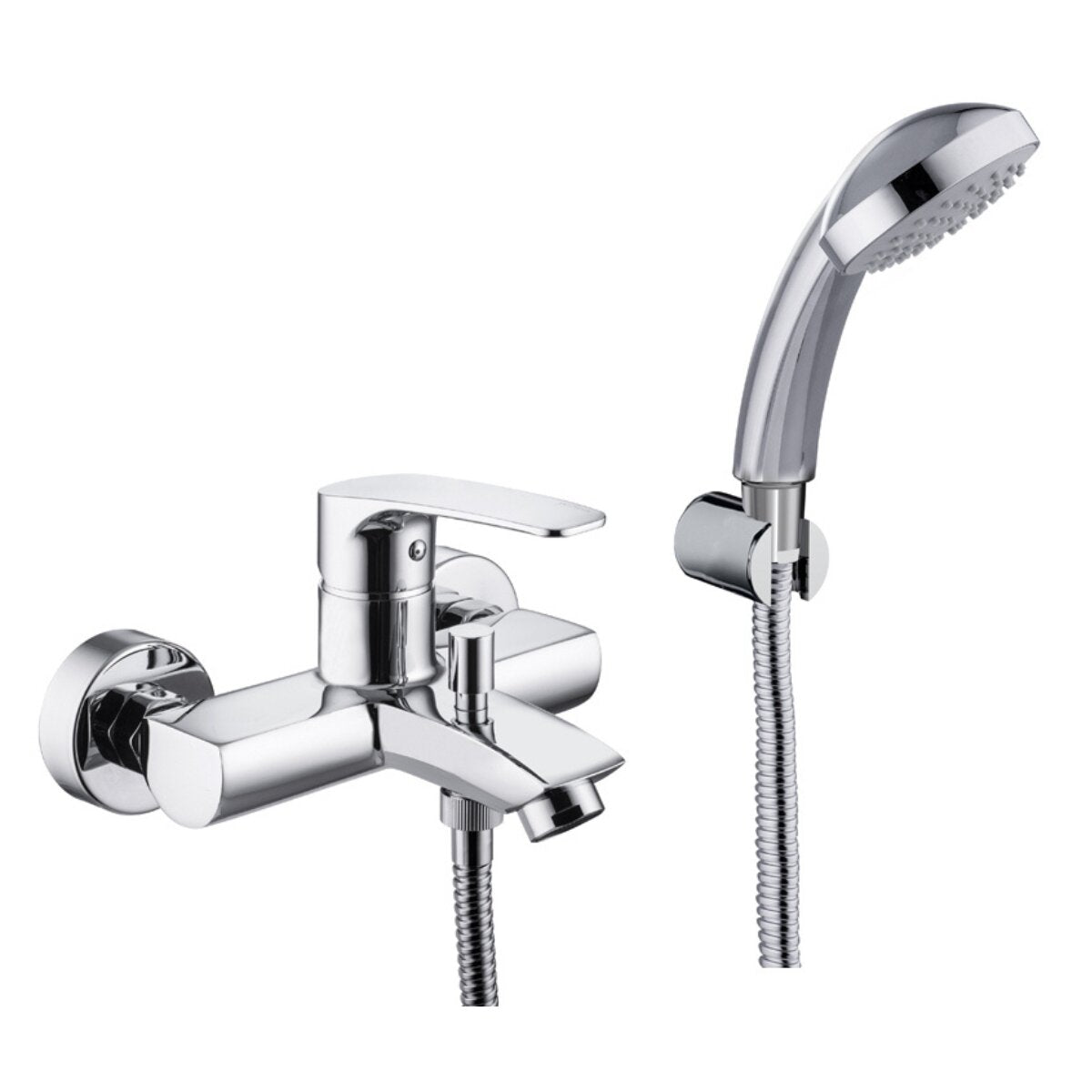 Paffoni LIME LM026 bath/shower mixer – With diverter and shower set