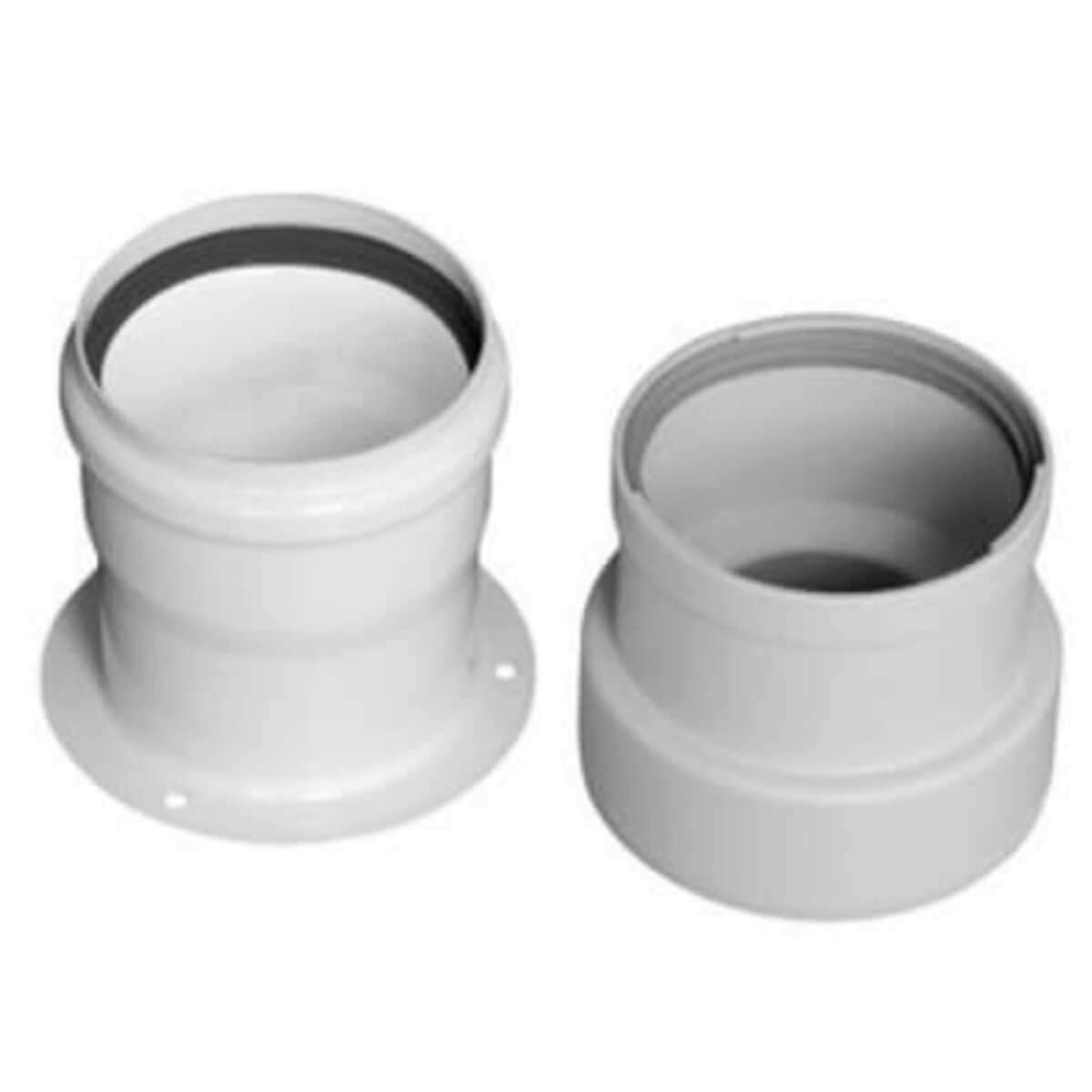 Separater Split-Rauchabzugssatz ø 80/80 Baxi-Kessel