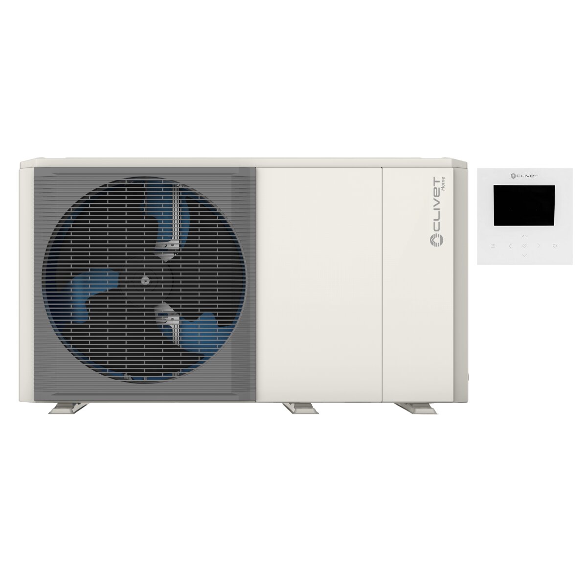 Clivet Edge EVO 2.0 EXC 16 kW R32 Inverter WiFi A+++ Air-to-Water Heat Pump - THREE-PHASE MONOBLOCK