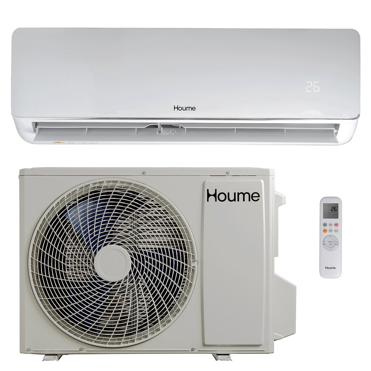 Climatiseur Houme Elèa Flow 18 000 BTU R32 Inverter A++ WiFi