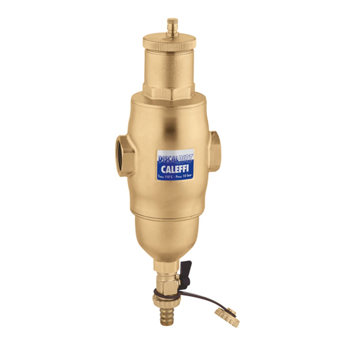 Caleffi Discaldirt désaérateur-séparateur de saletés Ø1 1/4" F