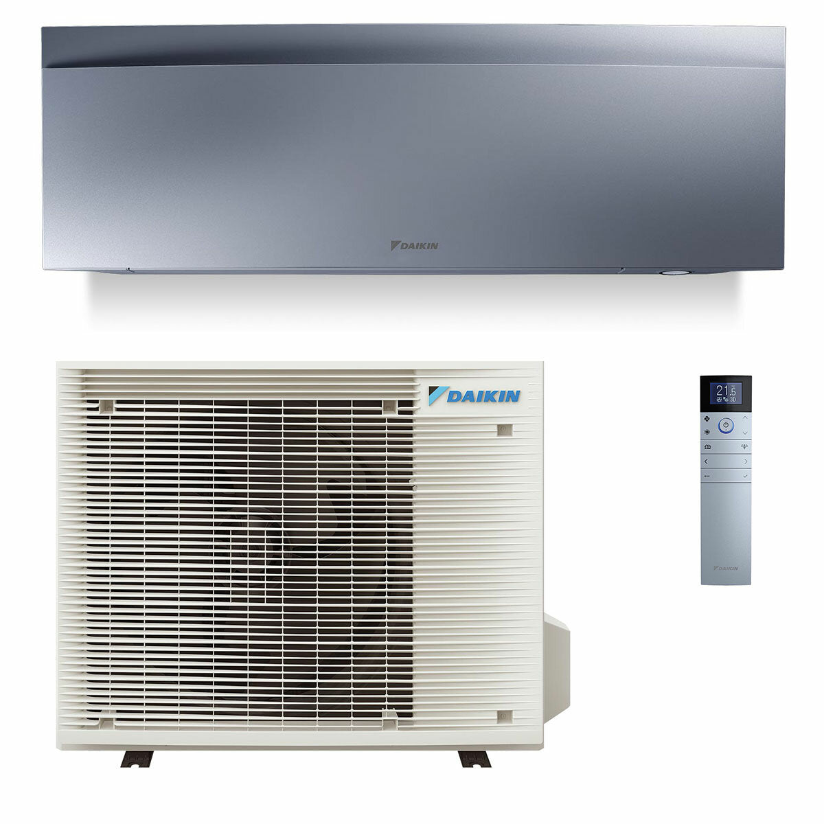 Climatiseur Daikin Emura 3 15000 BTU R32 Inverter A+++ WiFi Argent
