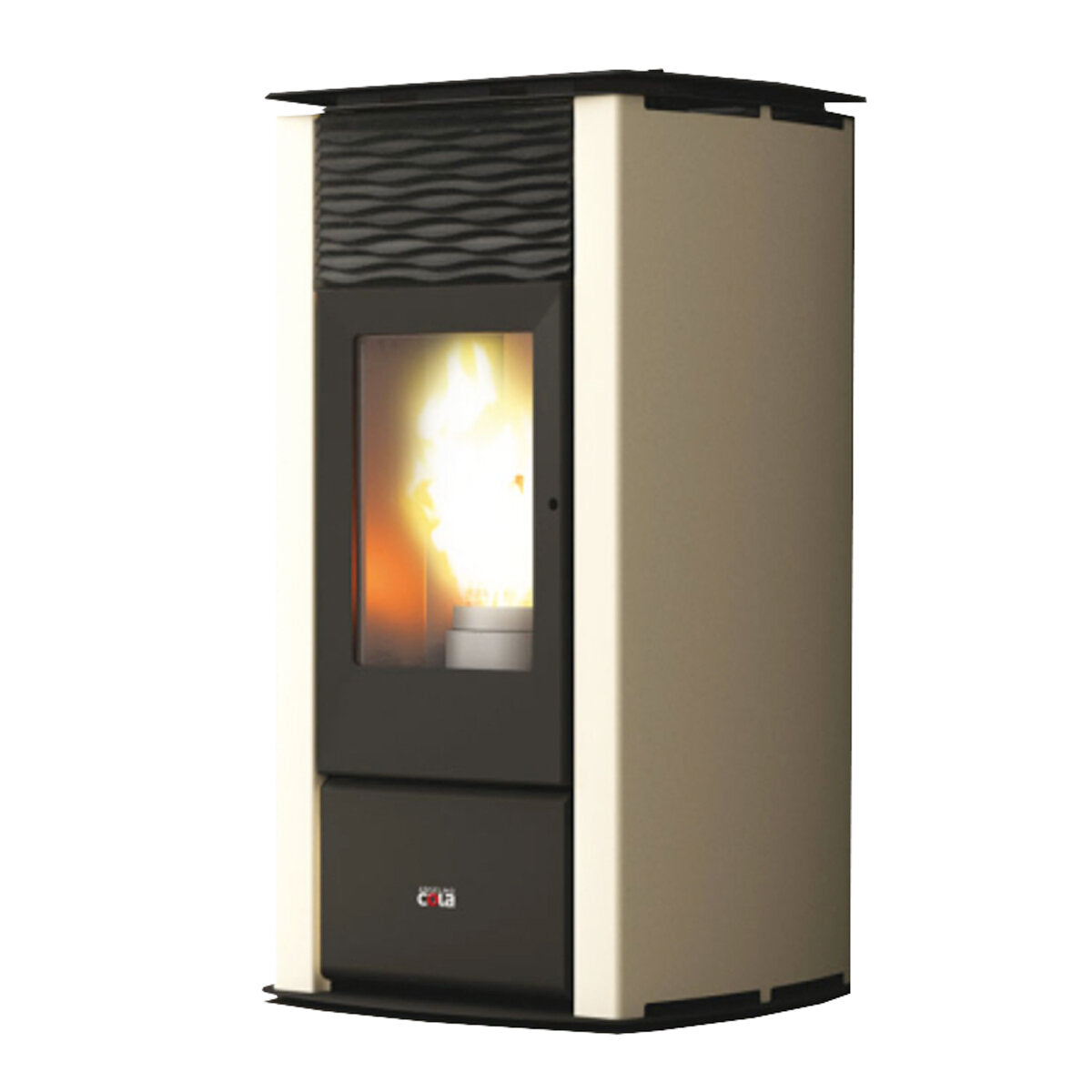 Hydro pellet stove Cola Termo Focus Plus 21 kW ivory