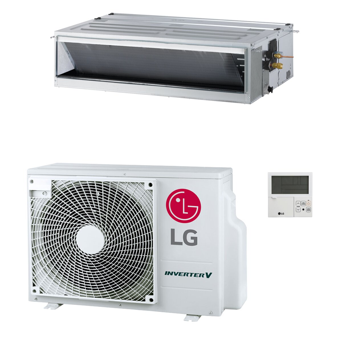 Climatiseur gainable LG CM Compact 18 000 BTU R32 Inverter A++/A - HAUTE DÉBIT