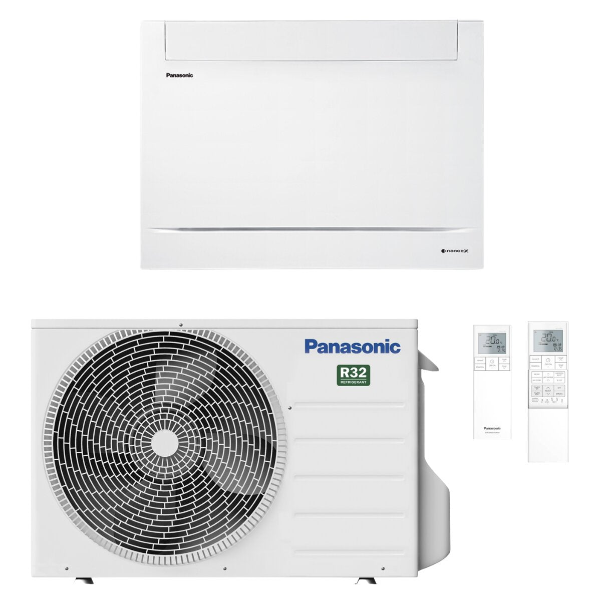 Panasonic 9000 BTU R32 Inverter Floor-Mounted Air Conditioner with WiFi A++/A++