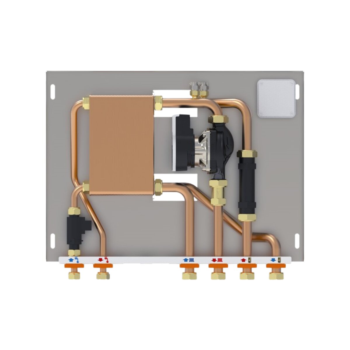 Maxiflame MX135/2 Mini-Kessel-/Thermoprodukt-Schnittstellenmodul mit Warmwasserbereitung