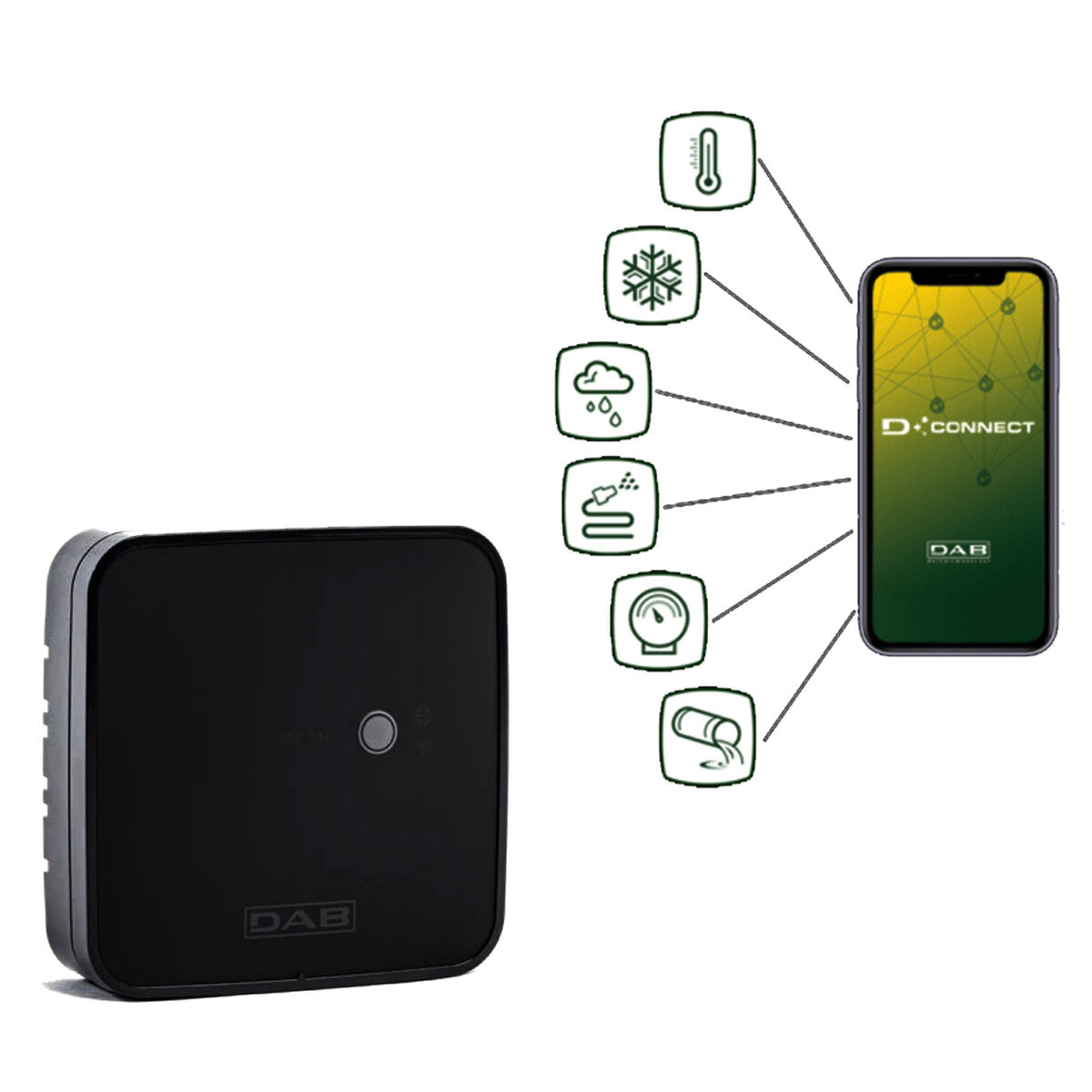 DAB DConnect Box 2 Wi-Fi control for EsyBox Line electric pumps