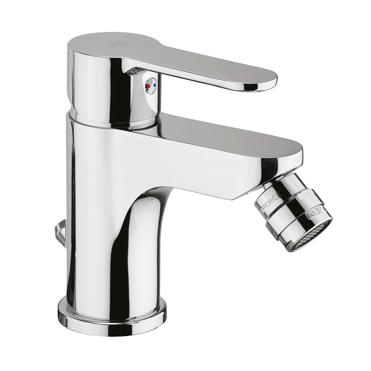 Paffoni BLU135 bidet mixer with 1 1/4G automatic waste