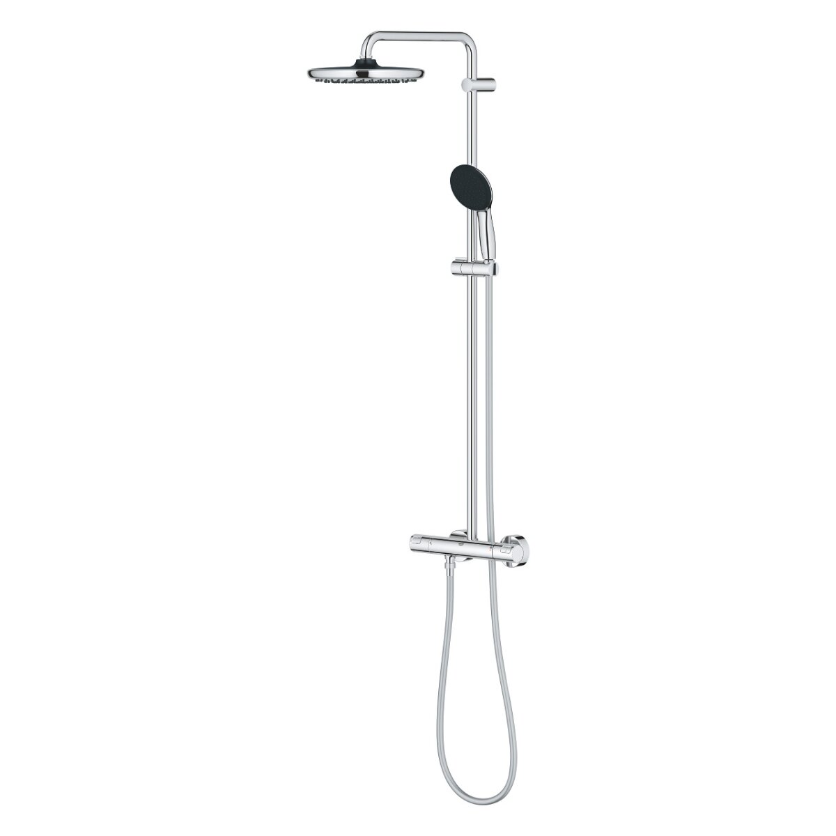 Grohe Vitalio Start System 250 shower column with thermostatic mixer