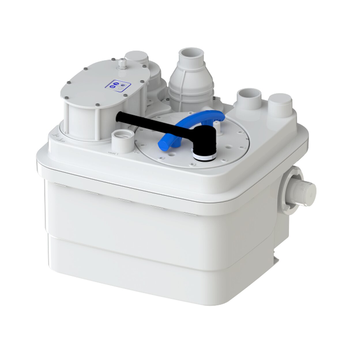 SFA SANICUBIC 1 WC Broyeur - STATION DE RELEVAGE DES EAUX USÉES - pour toilettes, salles de bains, cuisines ou buanderies