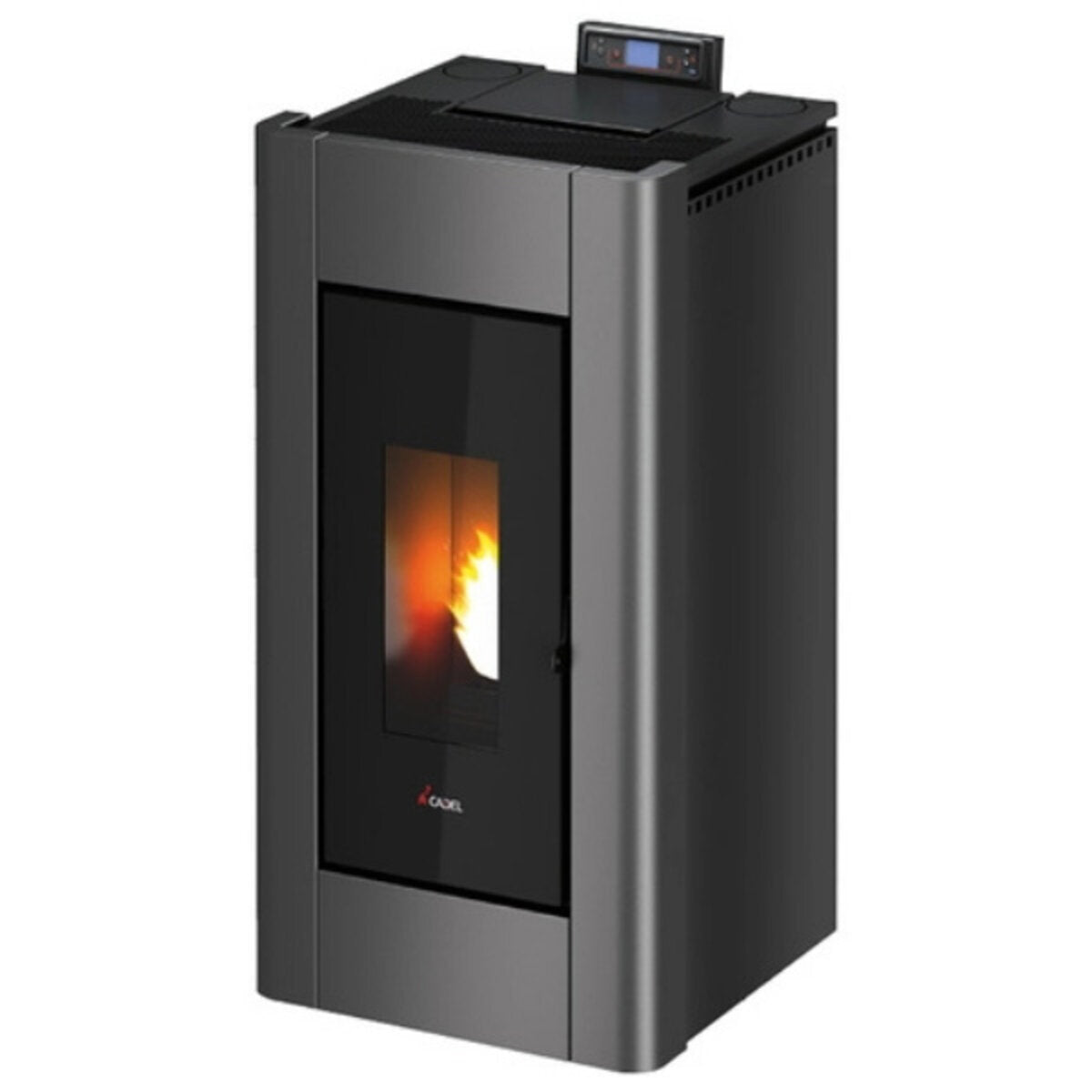 CADEL Prince 11 kW titanium air pellet stove with wifi