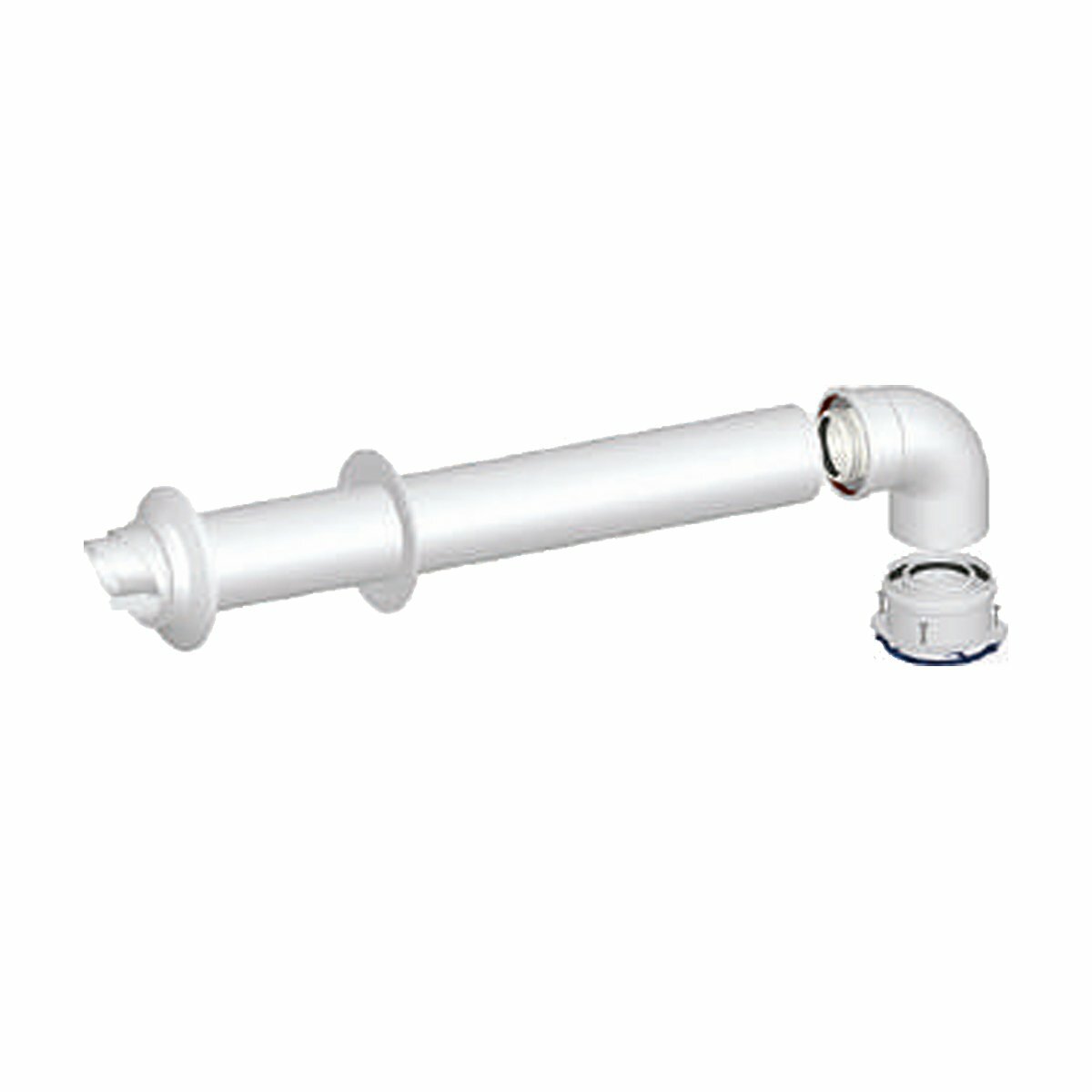 Immergas boiler installation kit with coaxial flue gas exhaust, dirt separator, polyphosphate dispenser and neutralizing cartridge