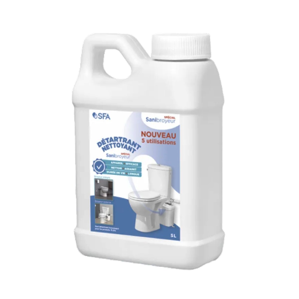 Détartrant SFA Sanitrit pour broyeurs Sanitrit SFA