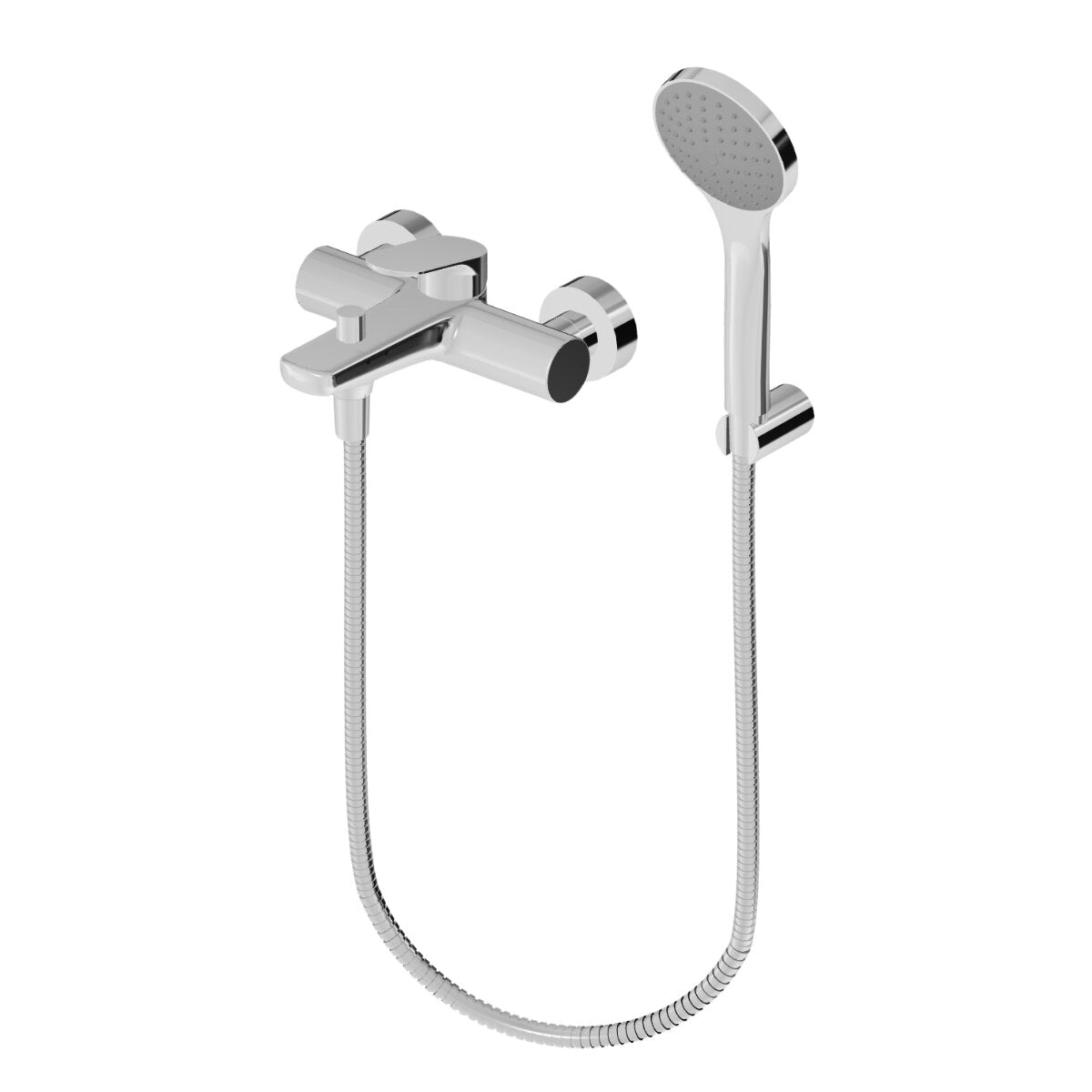 Zucchetti NIKKO ZKK490 Bad-Brausebatterie – Chrom-Finish