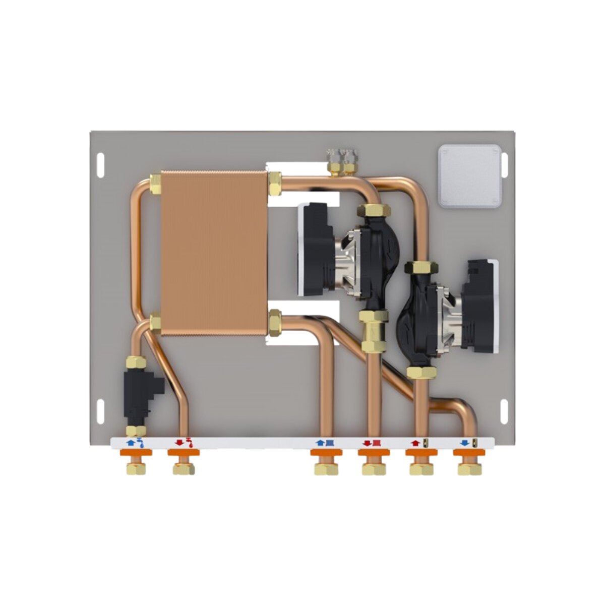 Maxiflame MX135/2 Kessel-/Thermoprodukt-Schnittstellenmodul mit Warmwasserbereitung