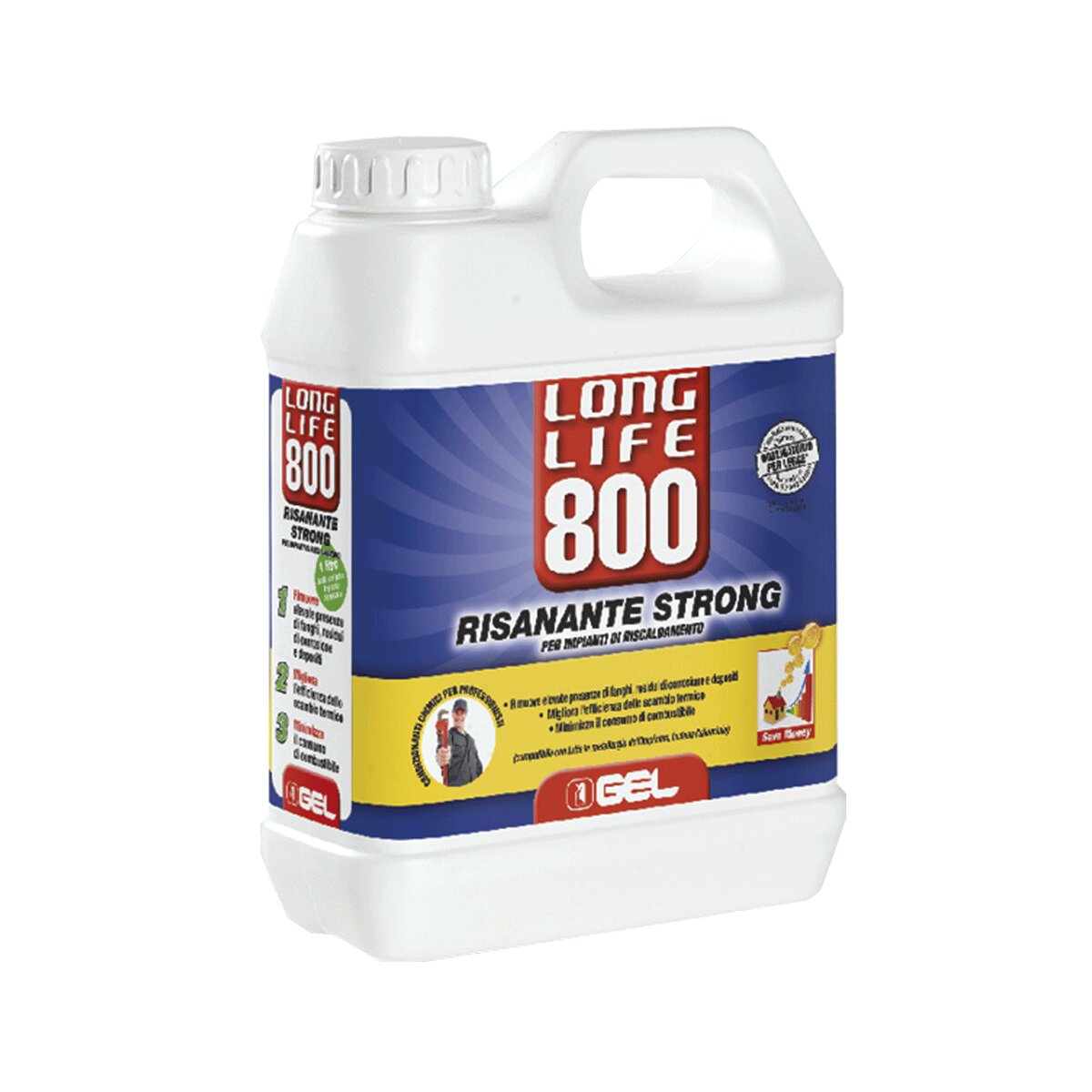 Nettoyant pour système de chauffage GEL Long Life 800 1 litre