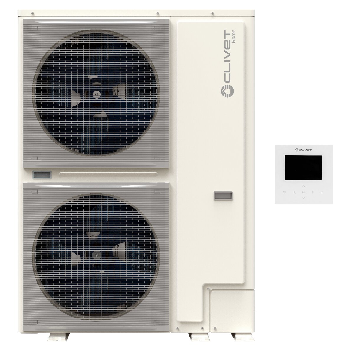 Clivet Edge EVO 2.0 EXC 26 kW WiFi inverter air-to-water heat pump A+++ - THREE-PHASE MONOBLOCK