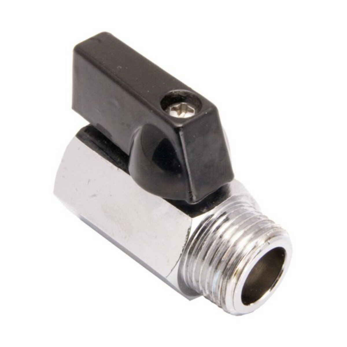 Male/female mini valve ½ mx ½ f