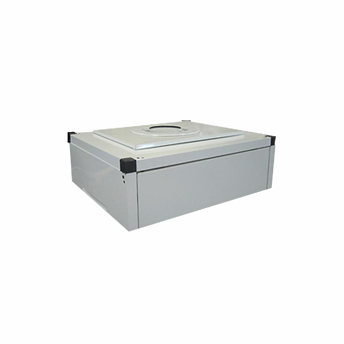 Weiße Universal-Abdeckung für Warmwasserbereiter, Kessel-Abdeckkasten, H 108 cm – B 60 cm – T 45 cm