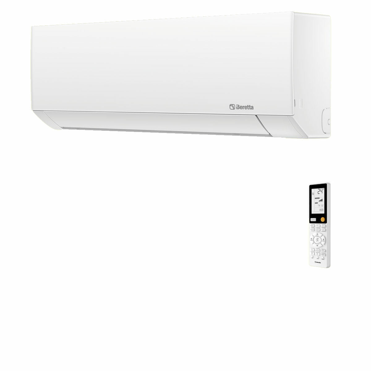 Beretta BREVA E dual split 12000+12000 BTU inverter A++ air conditioner external unit 5 kW