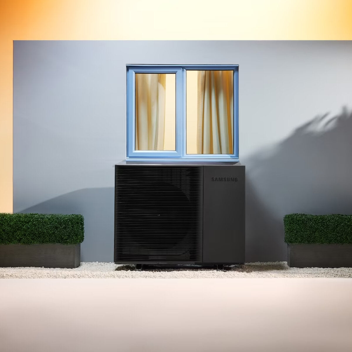 Samsung EHS Mono HT Leise 12 kW einphasige R32 A++ Hochtemperatur-Luft-Wasser-Wärmepumpe