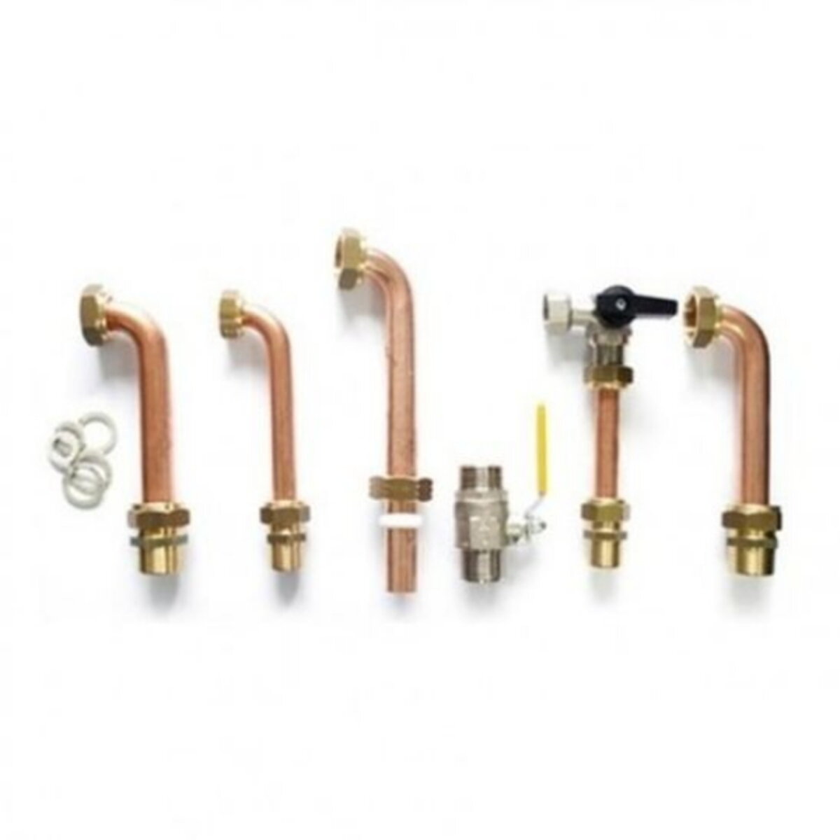 Telescopic fittings kit Baxi condensing boiler or open chamber luna duotec +, Duo-tec Compact +, Luna Duo-tec IN +, Eco5 compact +