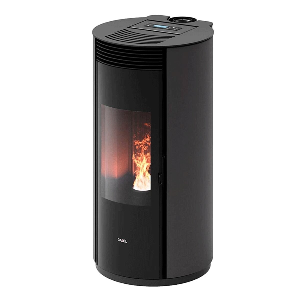 Cadel Spin Plus 9 Poêle à granulés à air canalisé 8,5 kW WiFi Titane