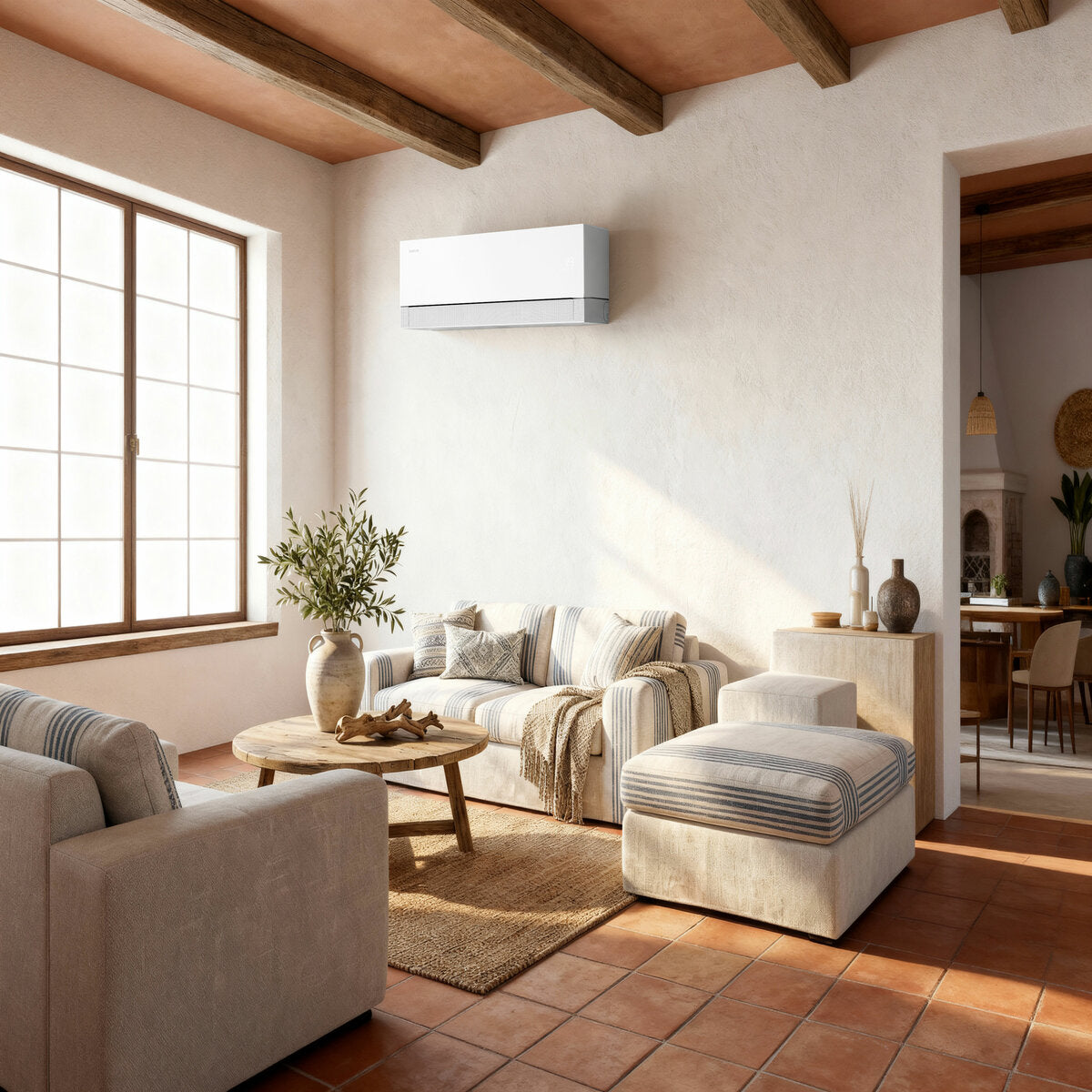 Samsung WindFree Première Plus Air Conditioner 9000 BTU R32 Inverter AI WiFi A+++/A+++ - Essential White