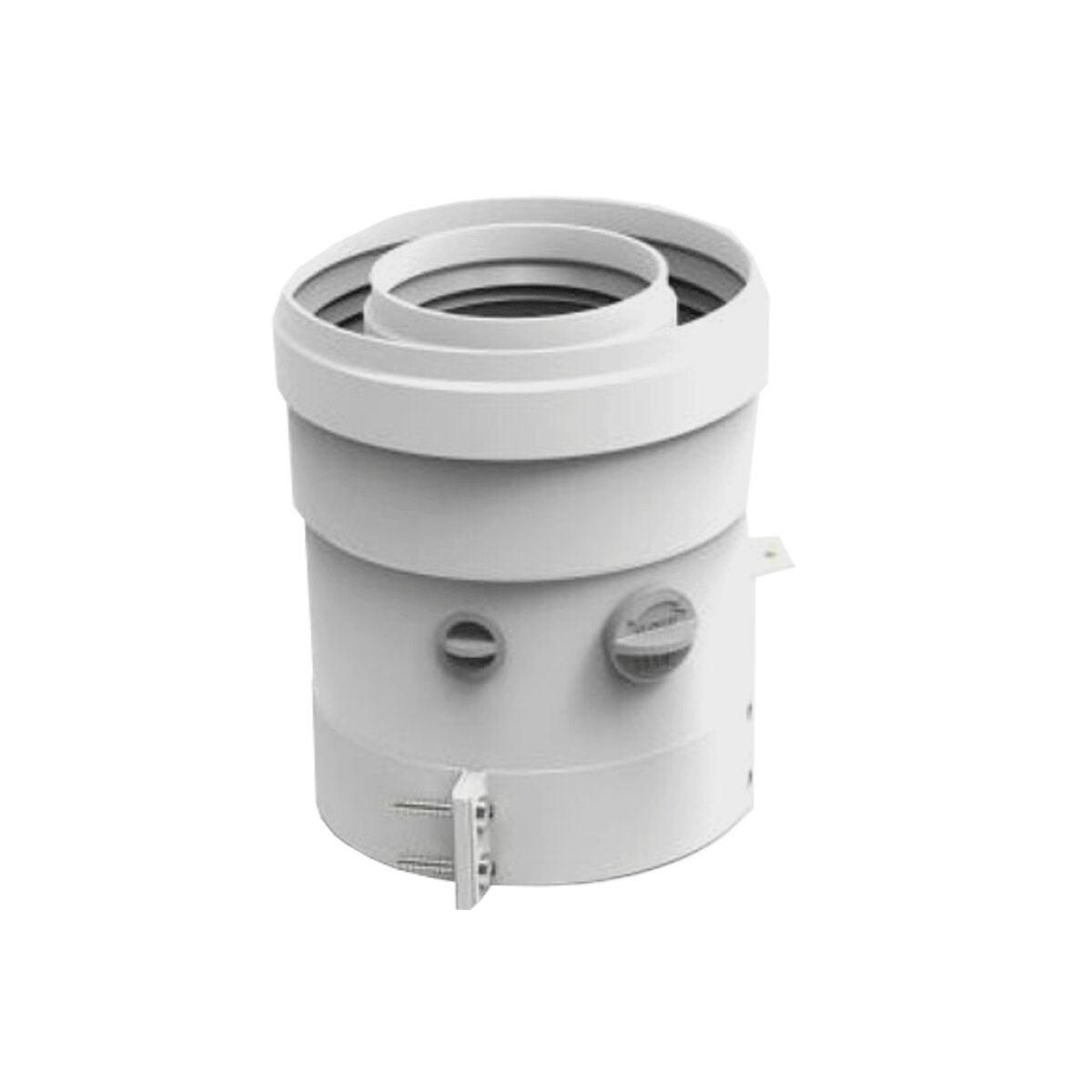 Vertical connection kit for coaxial system ø 60/100 mm - Ferroli Kona water heaters