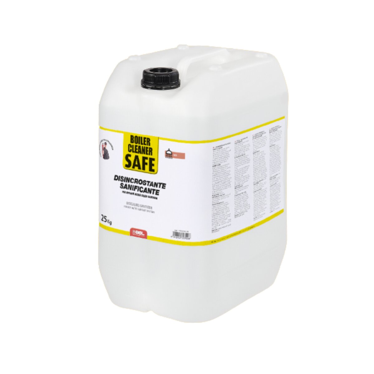 Nettoyant pour chaudières en gel - Détartrant sûr pour les systèmes d'eau chaude sanitaire (ECS)