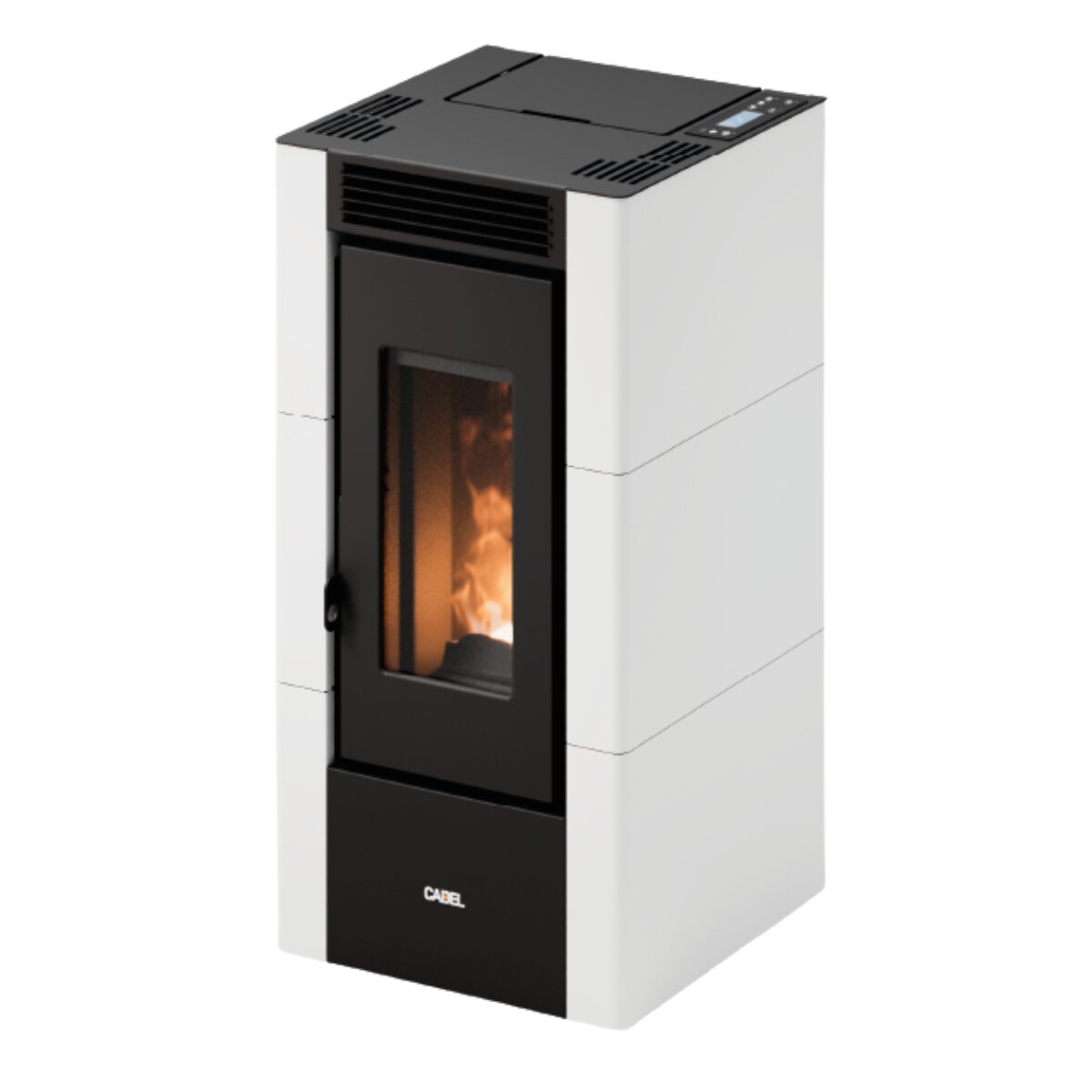 Cadel Cristal 6 air pellet stove 5.5 kW - WiFi WHITE