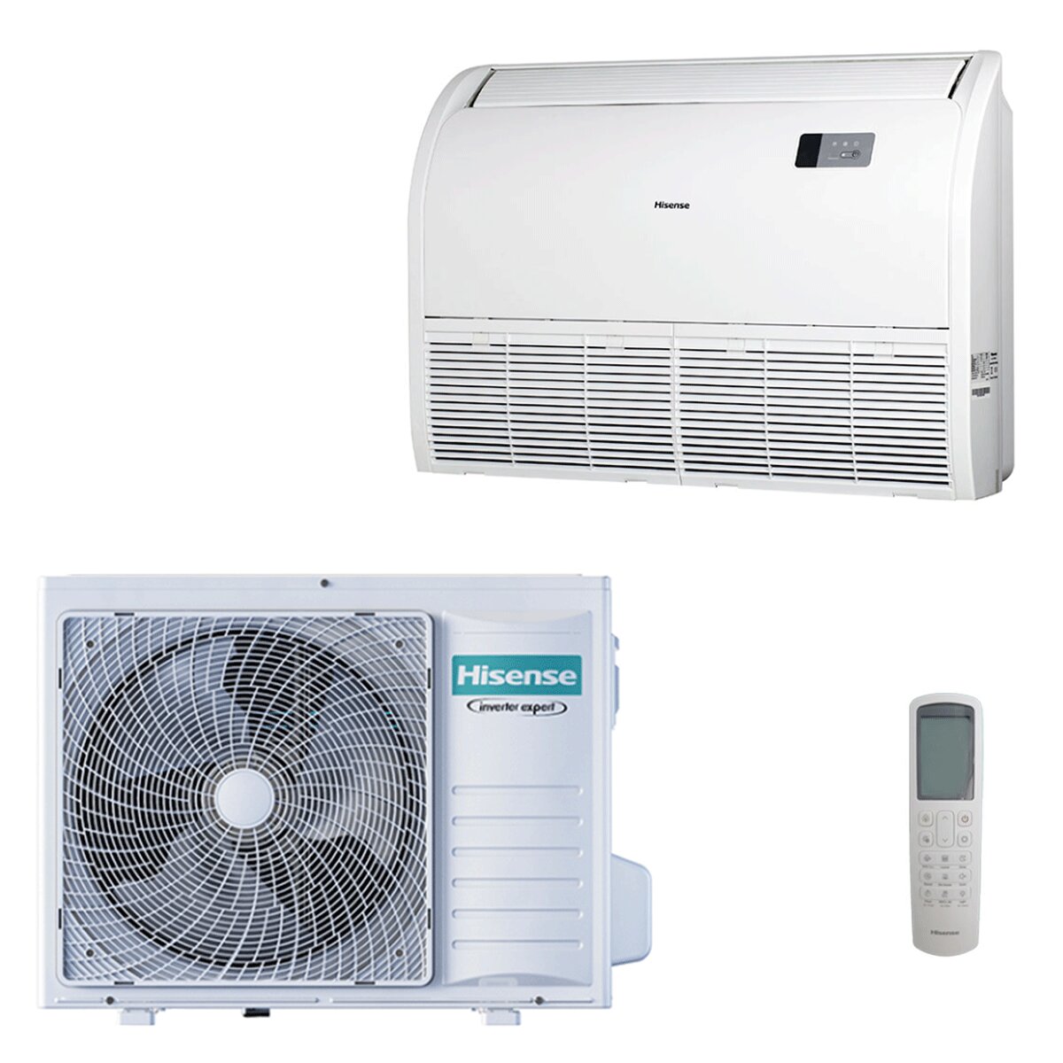 Hisense Boden-/Deckenklimaanlage AUV 24000 BTU R32 Turbo Inverter A++