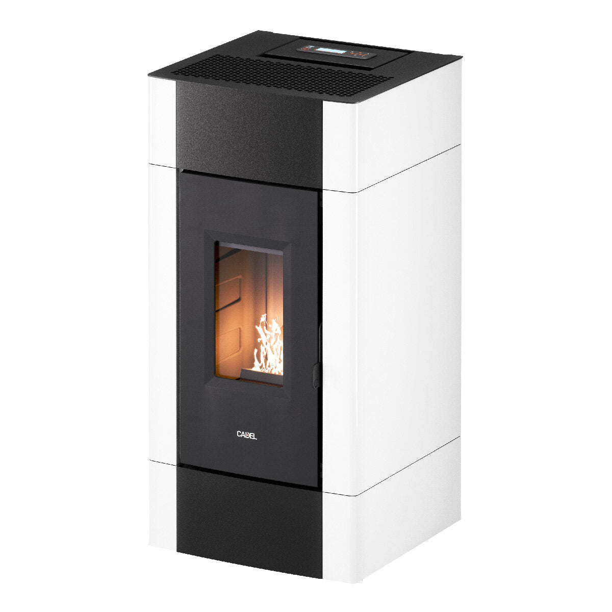 Poêle à granulés CADEL Cristal 9 air 8,5 kW - WiFi BLANC