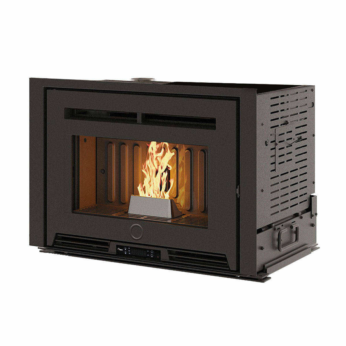 Pelletkamineinsatz PELLEK80 EVO2 EK63 – Edilkamin-Gruppe – 8 kW Luft WLAN