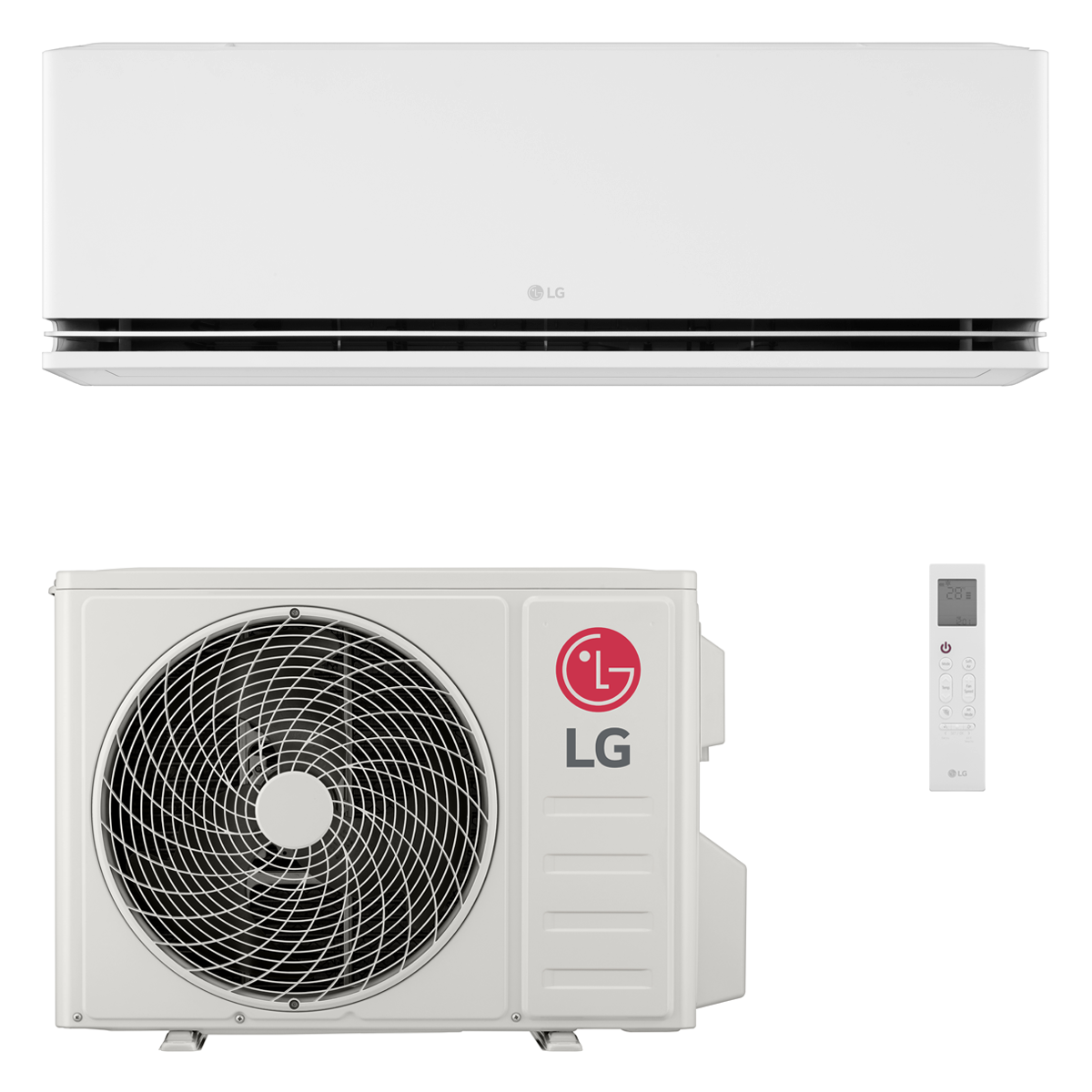 Climatiseur LG DUALCOOL Premium AI 9000 BTU R32 Inverter WiFi A+++