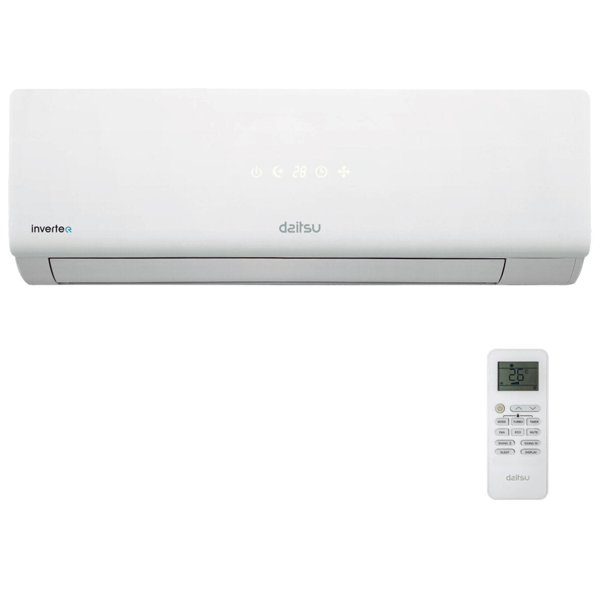 Climatiseur Daitsu - Groupe Fujitsu - Série ECO DT-2/3 double split 12 000 + 12 000 BTU Inverter A++ externe 7,9 kW