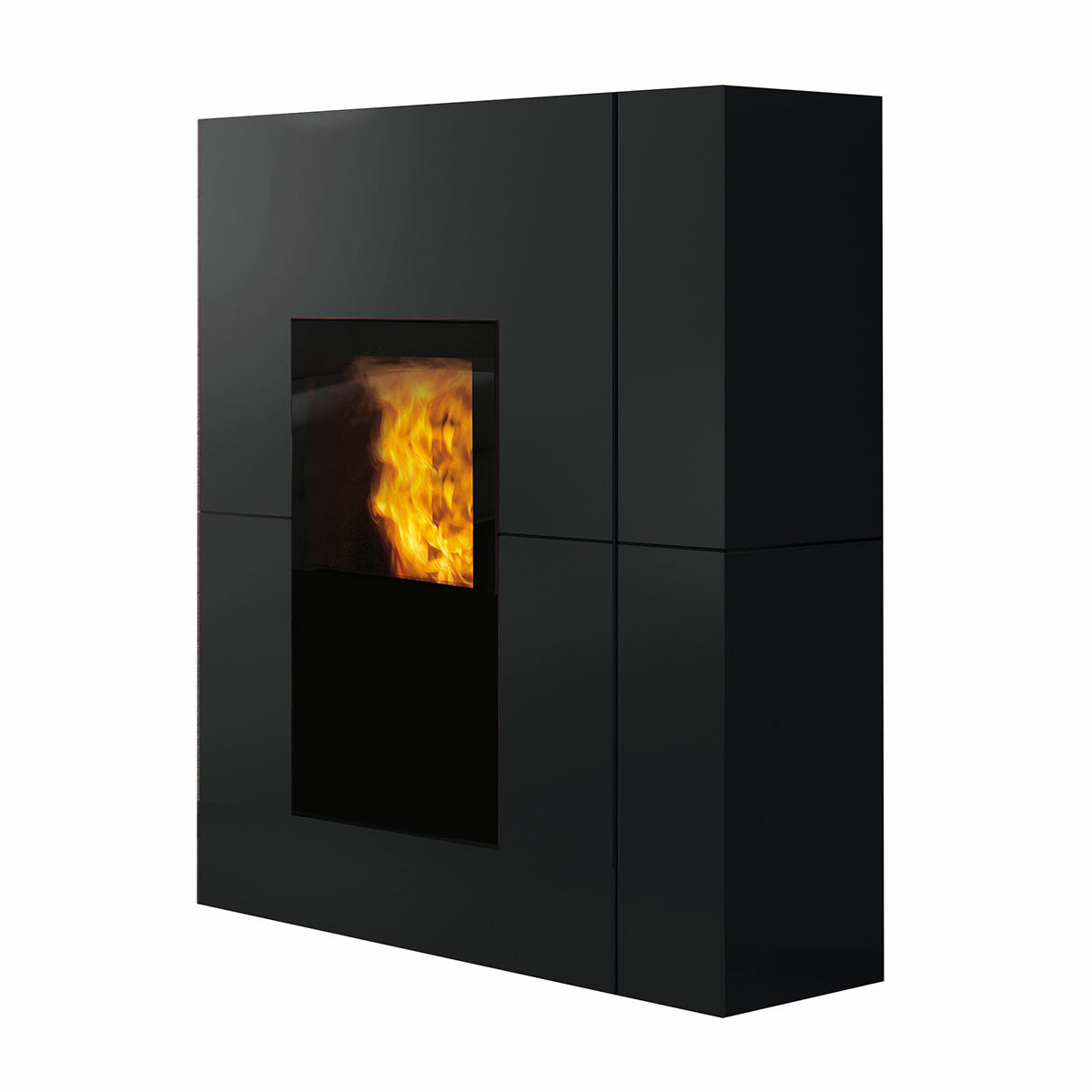 Edilkamin Blade2 H 22 Up 22.8 kW Hydro WiFi pellet stove Black