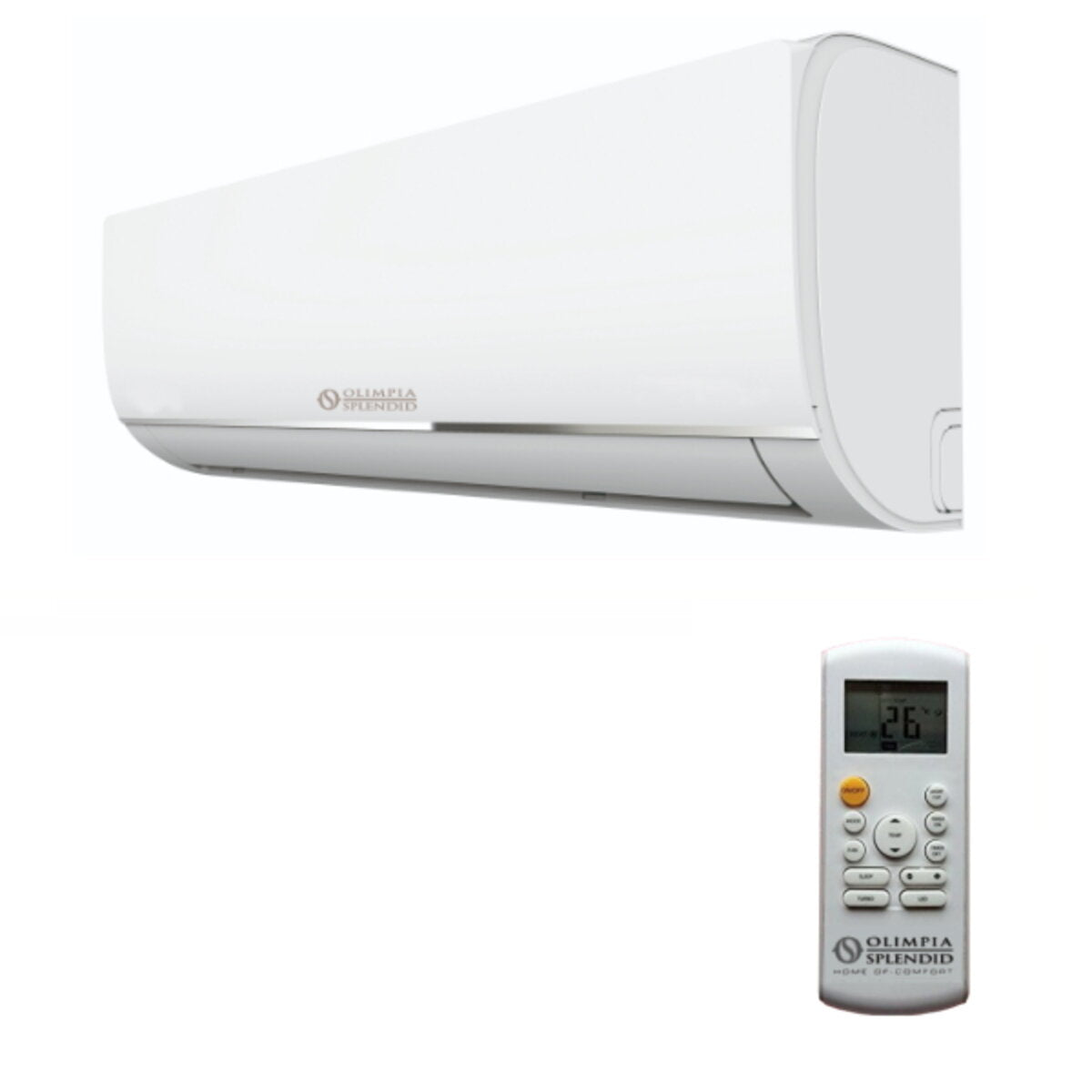 Olimpia Splendid Nexya S4 E Climatiseur double split inverseur 9000+9000 BTU A++ unité extérieure wi-fi 4 kW