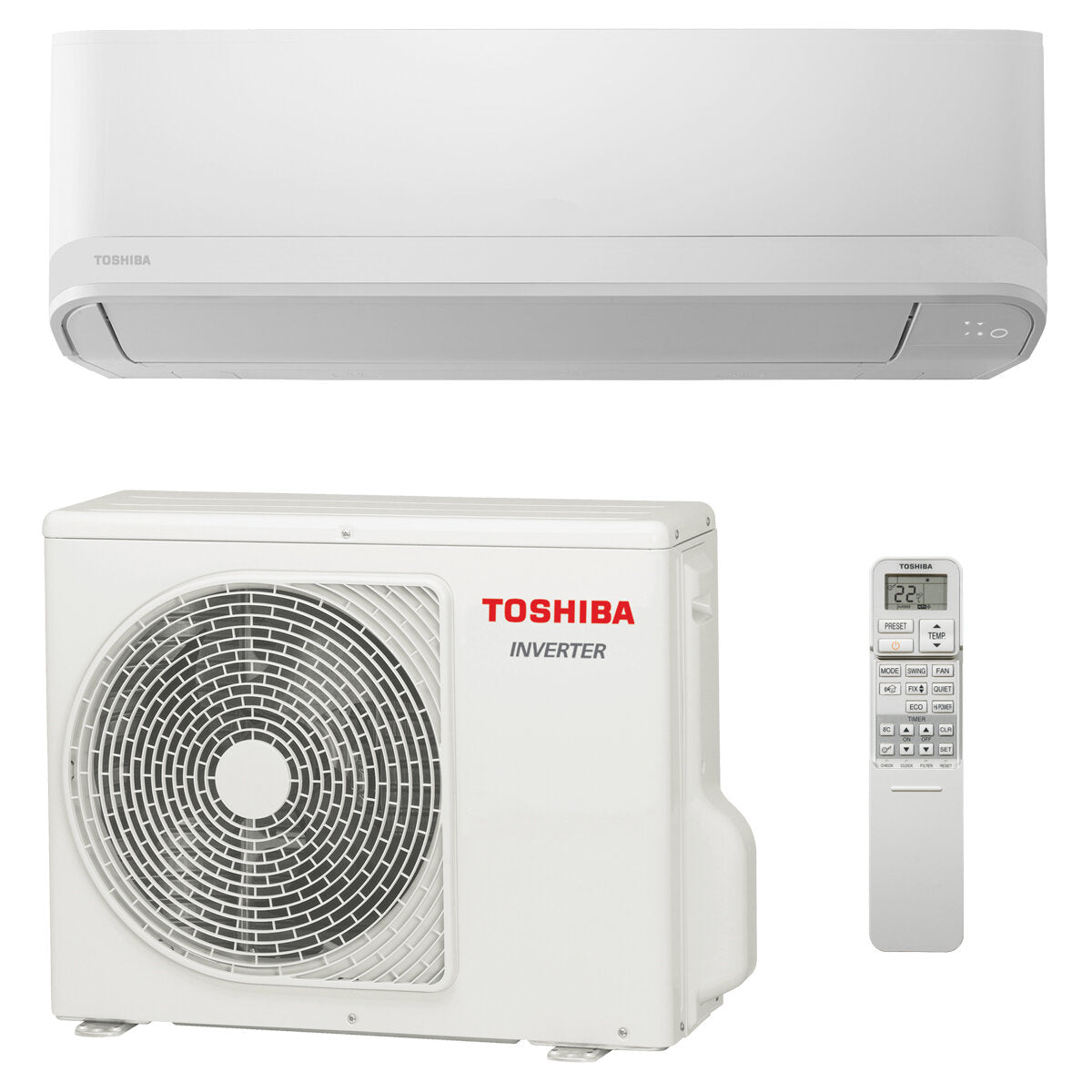 Climatiseur Toshiba Seiya Smart Wi-Fi 5000 BTU R32 onduleur A++