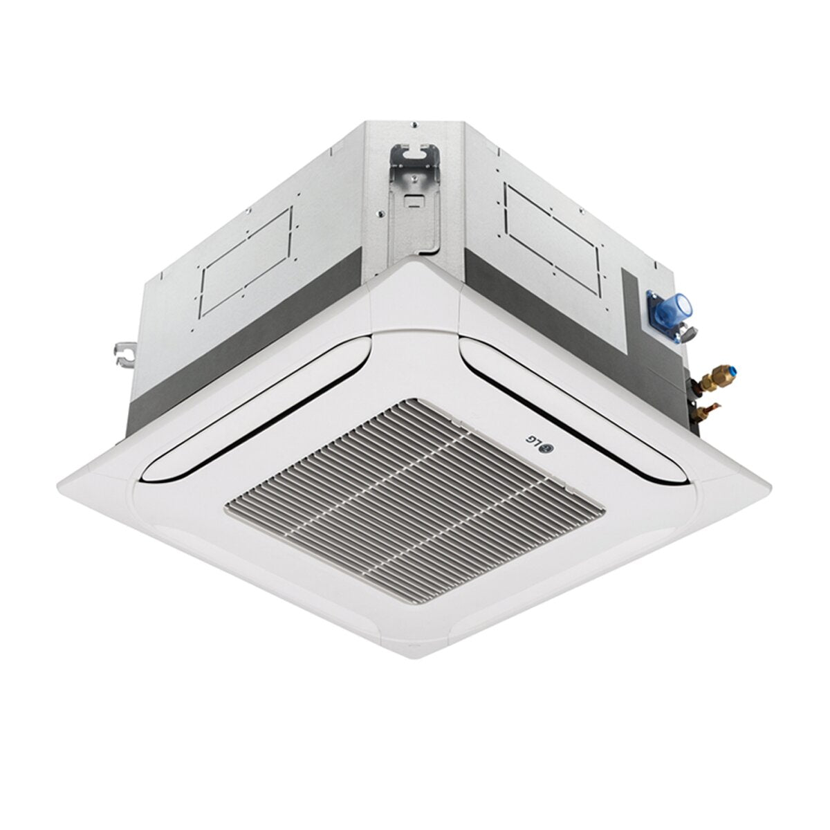 LG 4-Wege-Kassettenklimaanlage, LG Dual-Split-System, 12.000 + 18.000 BTU, Inverter, Energieeffizienzklasse A+++, Außengerät 5,3 kW 