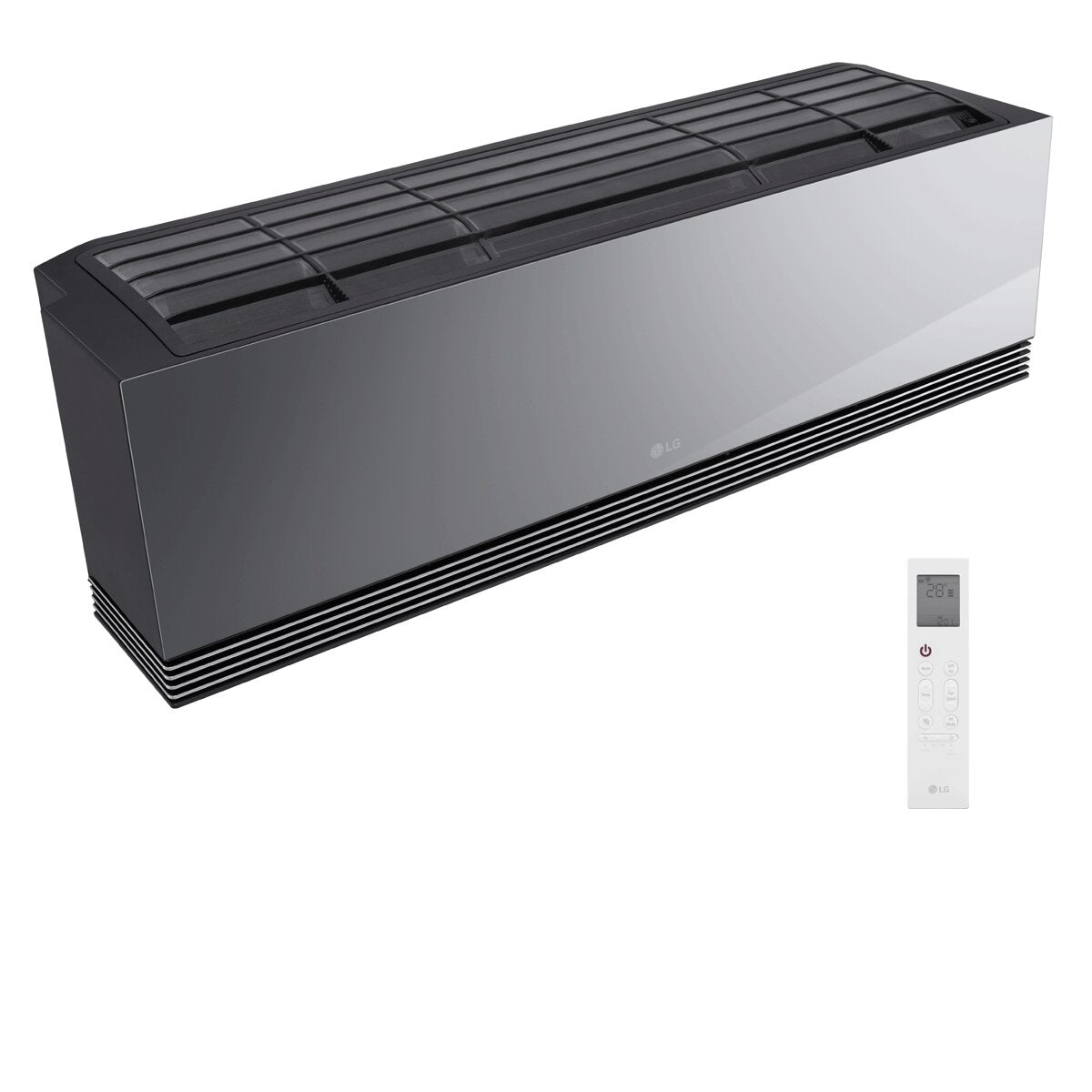 LG ARTCOOL Mirror AI Dual-Split-Klimaanlage 9000 + 12000 BTU Inverter A+++ WLAN-Außeneinheit 4,7 kW 