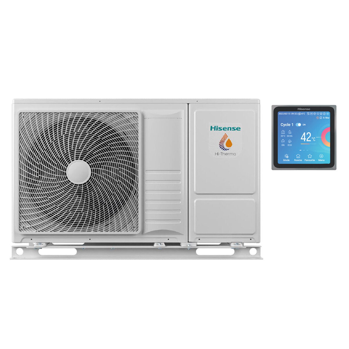 Pompe à chaleur air/eau Hisense Hi-Therma 4,4 kW monobloc monophasé R32 A++